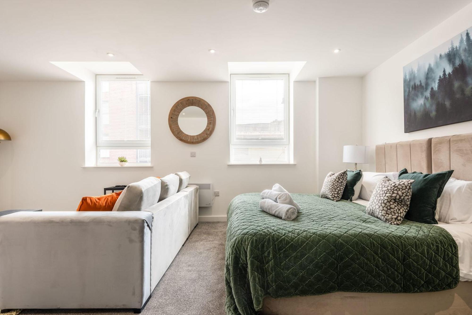 Contemporary 1 Bed Central Rotherham Studio Ngoại thất bức ảnh