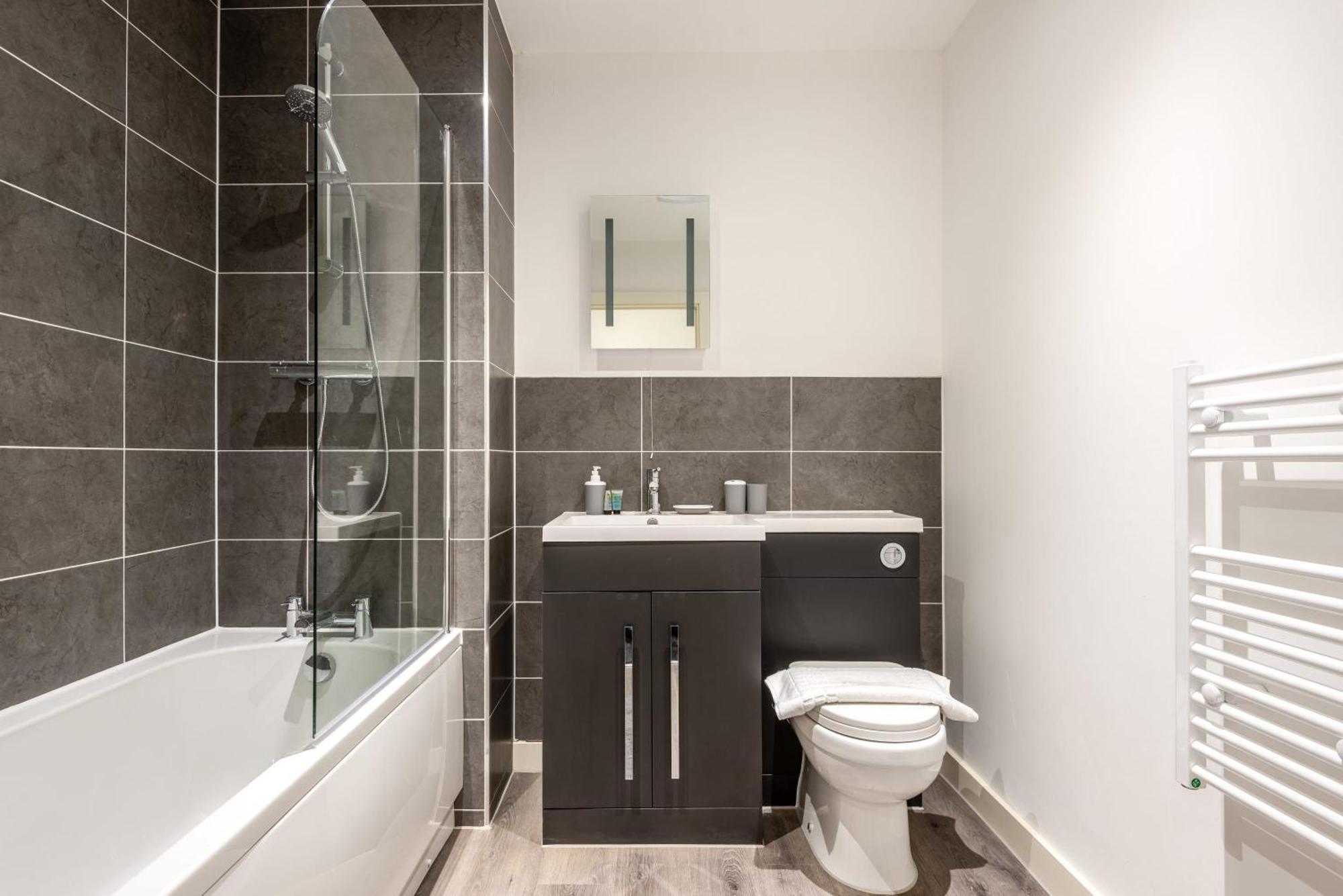 Contemporary 1 Bed Central Rotherham Studio Ngoại thất bức ảnh