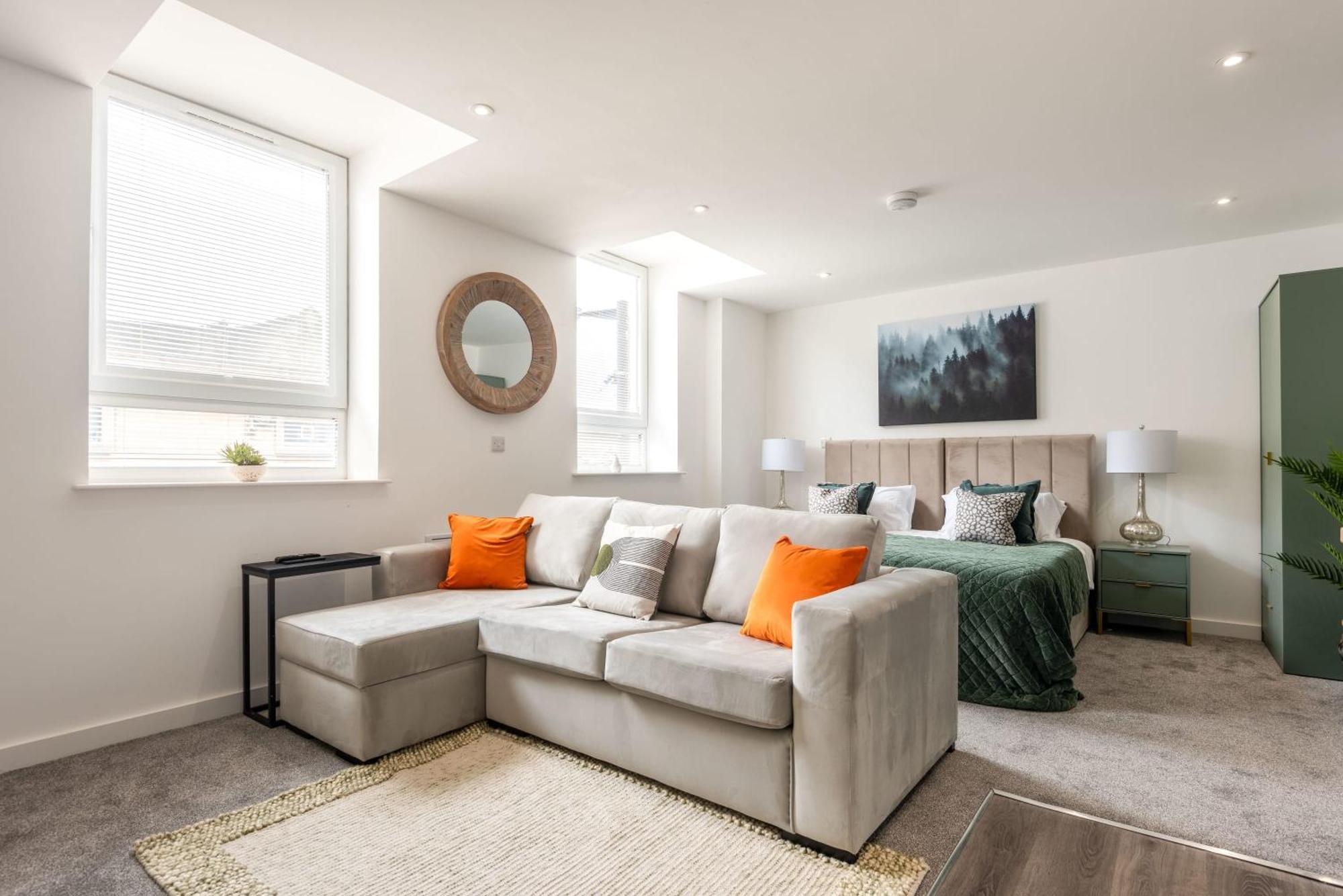 Contemporary 1 Bed Central Rotherham Studio Ngoại thất bức ảnh