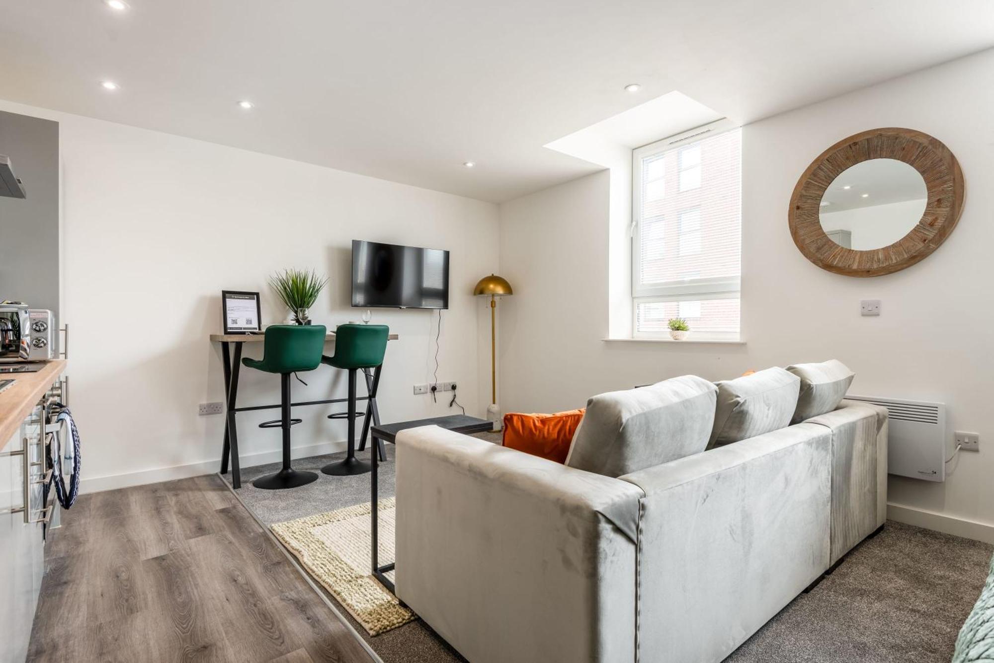 Contemporary 1 Bed Central Rotherham Studio Ngoại thất bức ảnh